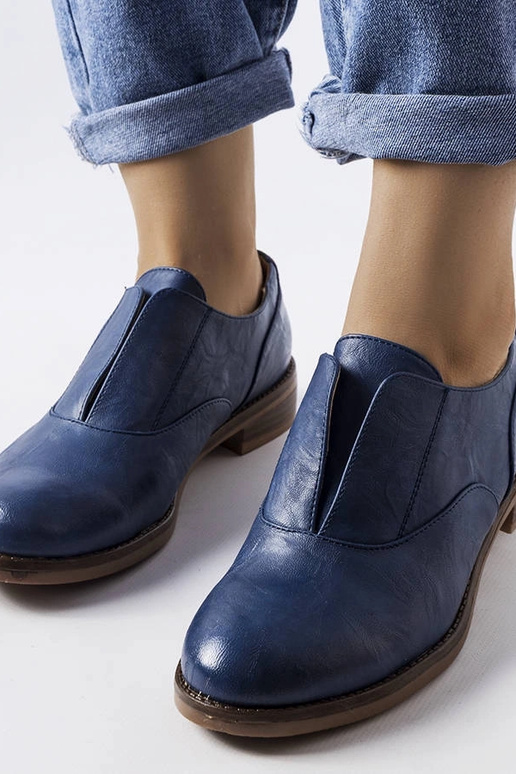 Bottes en simili cuir bleu foncé Burdett Bottes en simili cuir bleu foncé Burdett