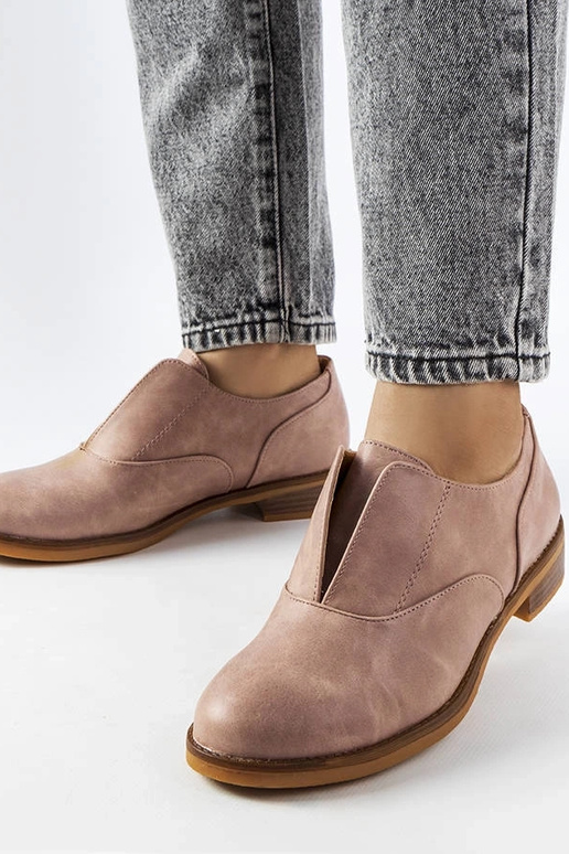 Demi-bottes en simili cuir rose Burdett Demi-bottes en simili cuir rose Burdett