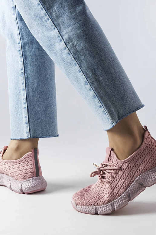 Baskets de sport roses Élodie Baskets de sport roses Élodie