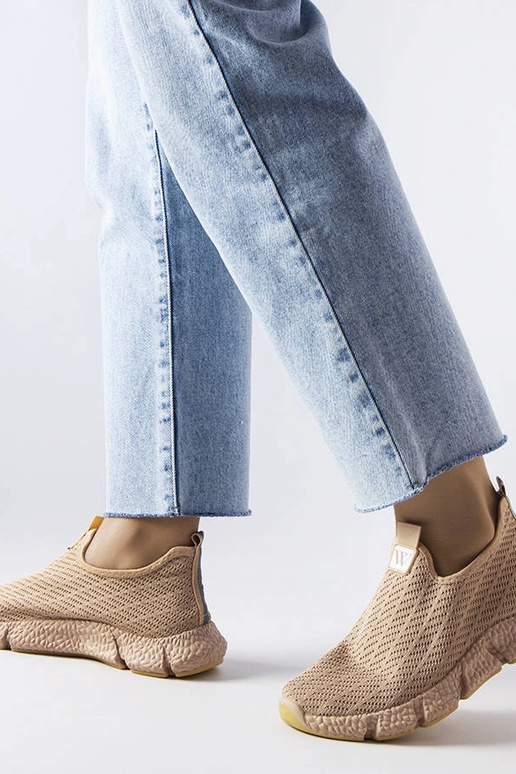 Baskets à enfiler Yellville beiges Baskets à enfiler Yellville beiges