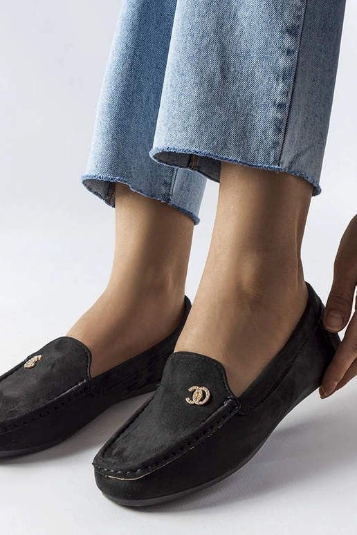Mocassins noirs pour femmes, «...