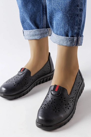 Les mocassins légers noirs de Joli 2