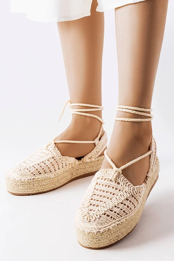 Espadrilles à lacets... 2