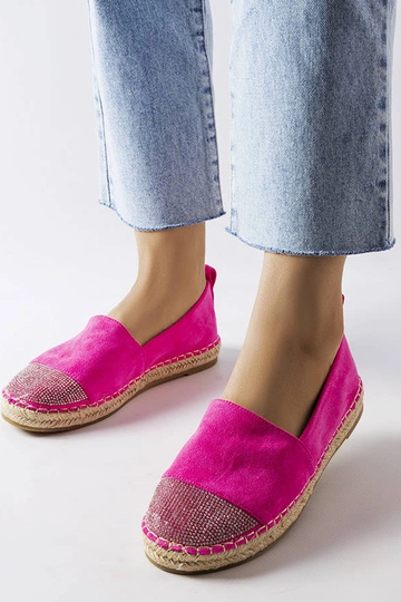 Espadrilles à plateforme Magali rose