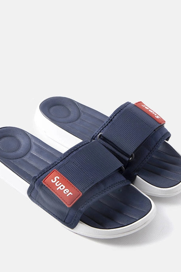 Tongs ajustables pour hommes Navy Blue Alley