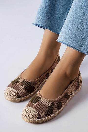 Espadrilles à enfiler vertes Benedum 2