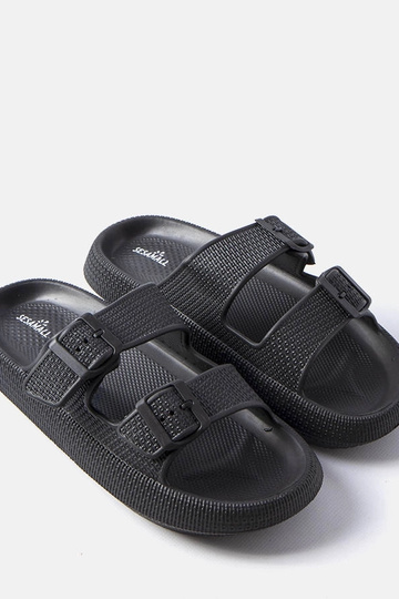 Tongs noires Karersee pour hommes