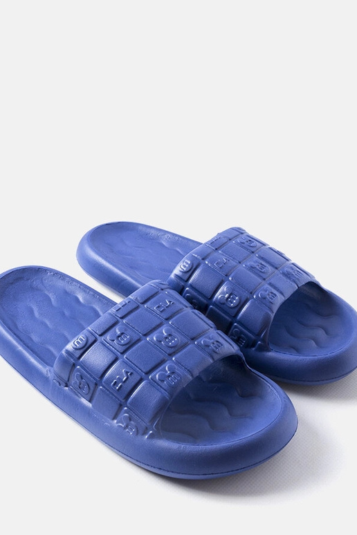 Claquettes Butler bleu marine pour homme