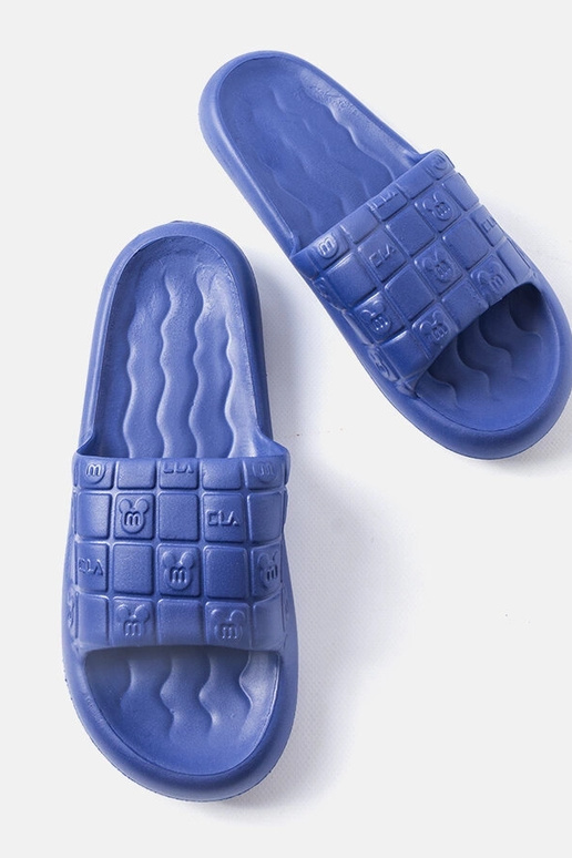 Claquettes Butler bleu marine pour homme