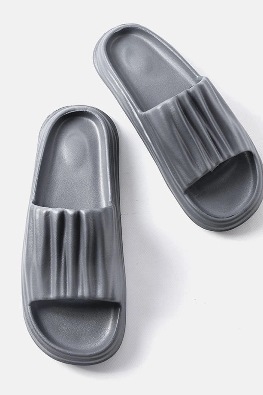 Tongs grises pour hommes Henrichon