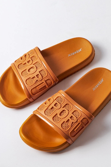 Tongs en caoutchouc orange Moiariello 2