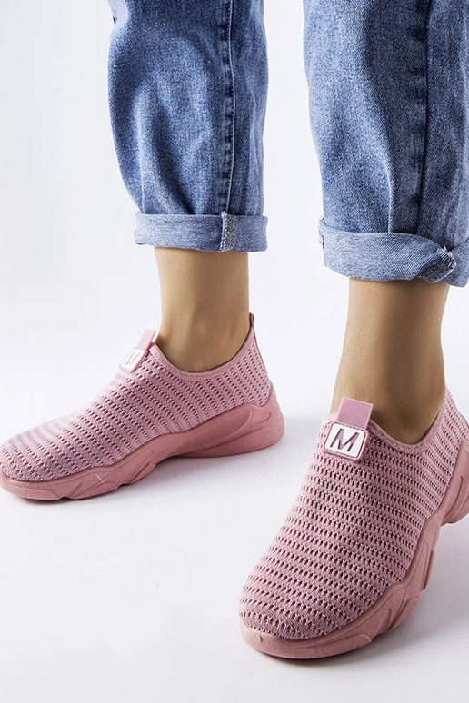 Chaussures de sport roses pour... Chaussures de sport roses pour...