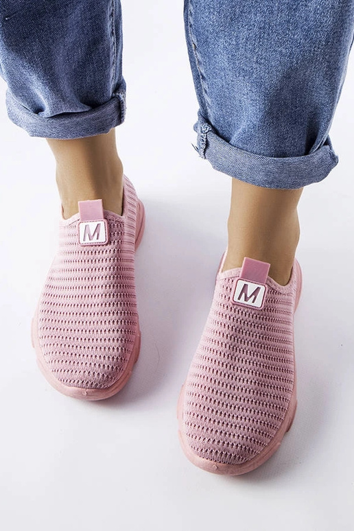 Chaussures de sport roses pour... Chaussures de sport roses pour...