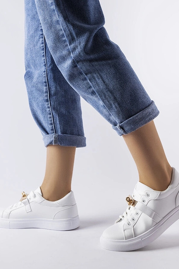 Baskets blanches avec...