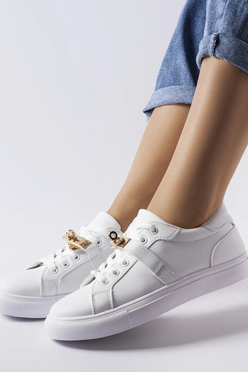 Baskets blanches avec... 2