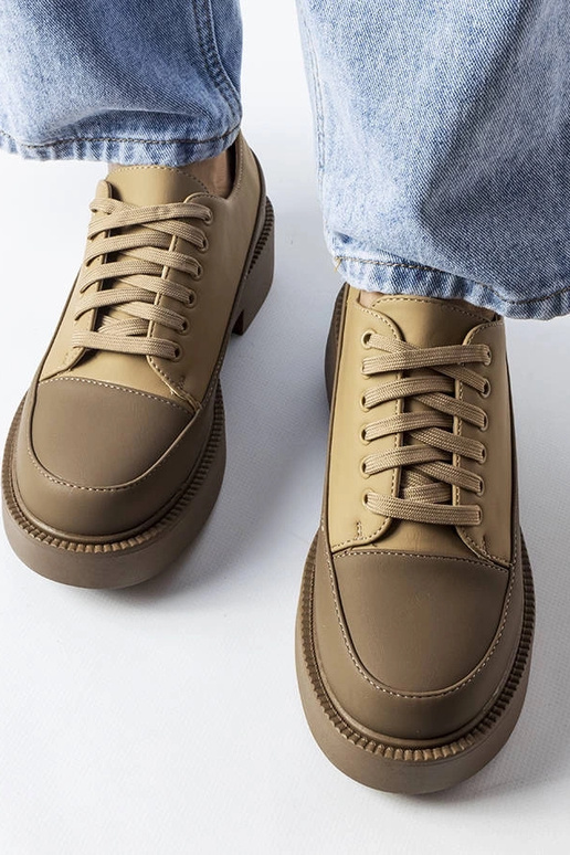 Chaussures plates marron Merico Chaussures plates marron Merico