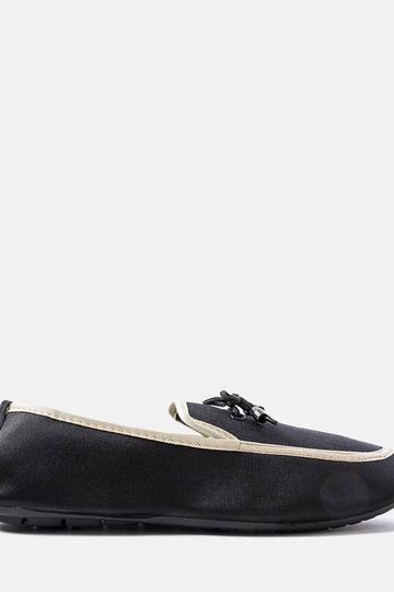 Mocassins pour hommes en capon noir