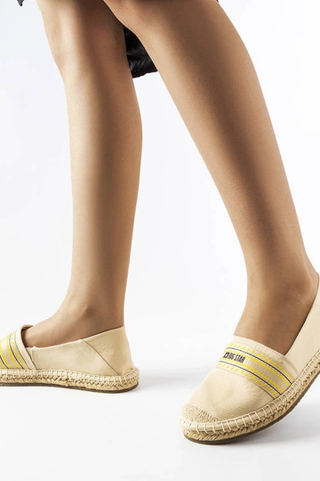 Espadrilles beiges Big Star LL274895