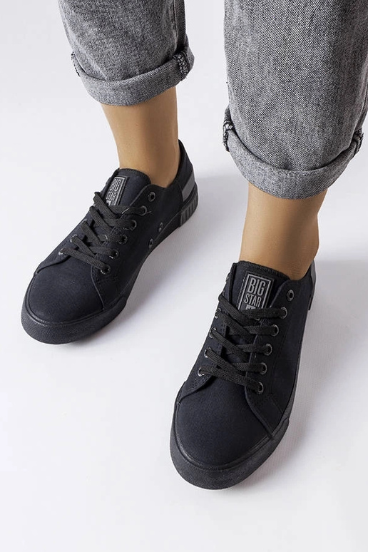 Baskets Big Star noires LL274038 Baskets Big Star noires LL274038