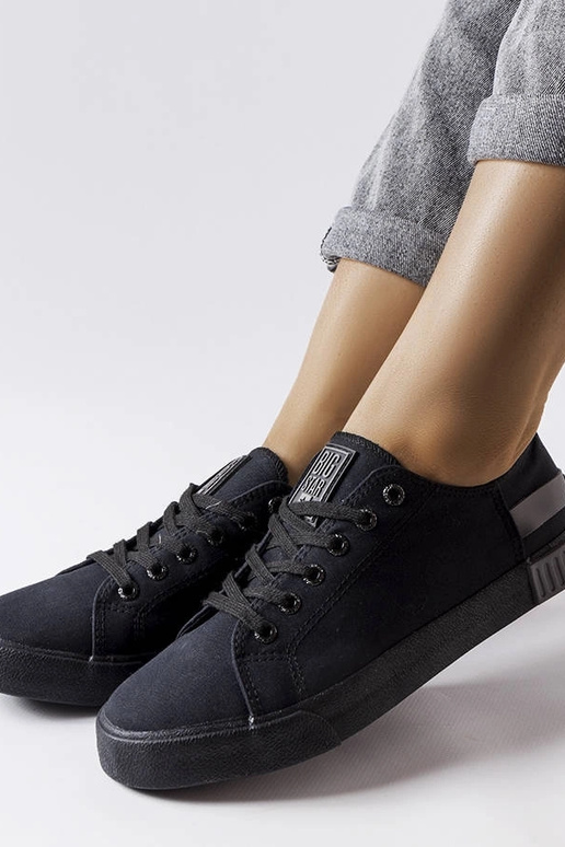 Baskets Big Star noires LL274038 Baskets Big Star noires LL274038