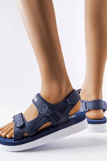 Sandales en mousse bleu marine Big Star LL274792