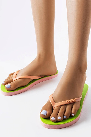 Tongs Big Star vertes et...