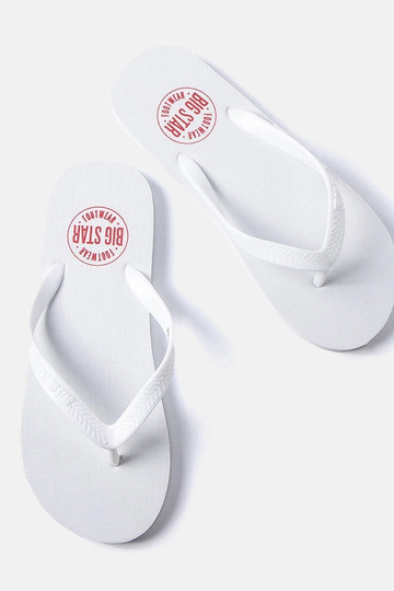 Tongs blanches Big Star FF174613