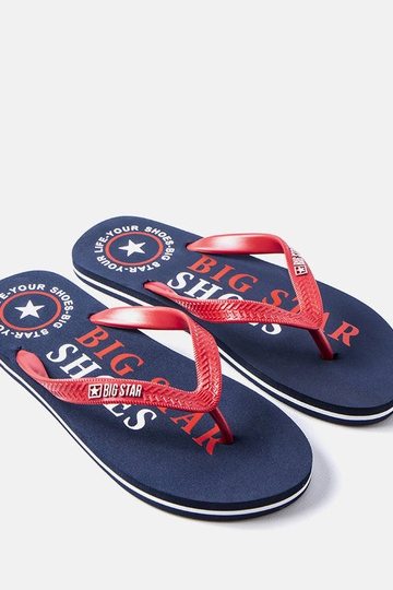 Chaussons bleu marine, « Big Star LL174428 »