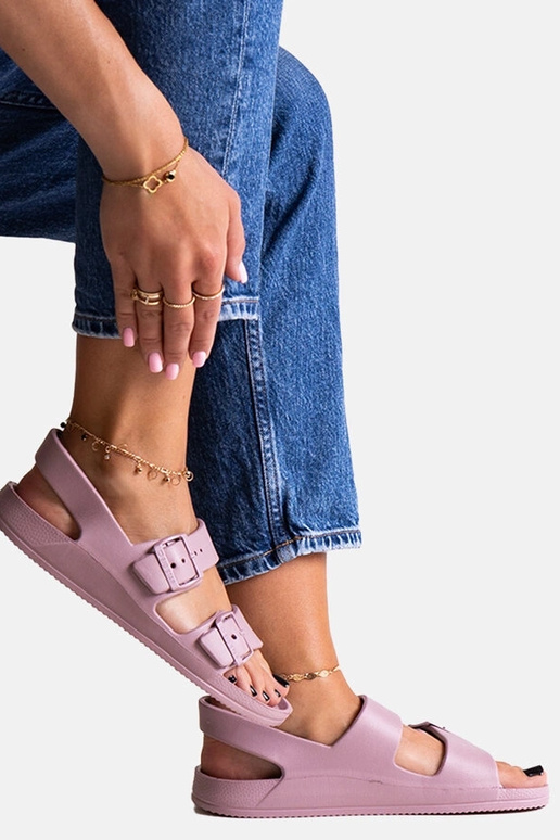 Sandales violettes Big Star LL274744