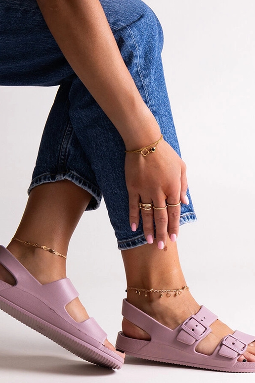 Sandales violettes Big Star LL274744