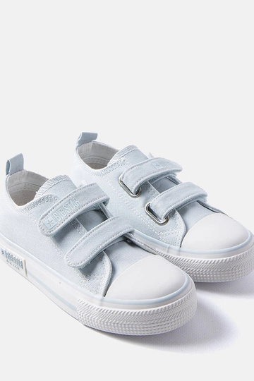 Bottines bleues pour...