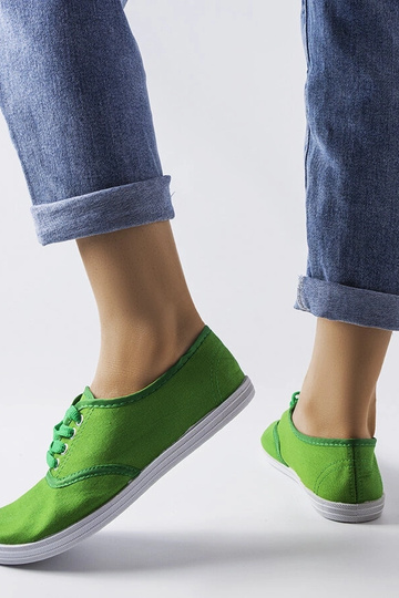 Baskets Wang vertes 2