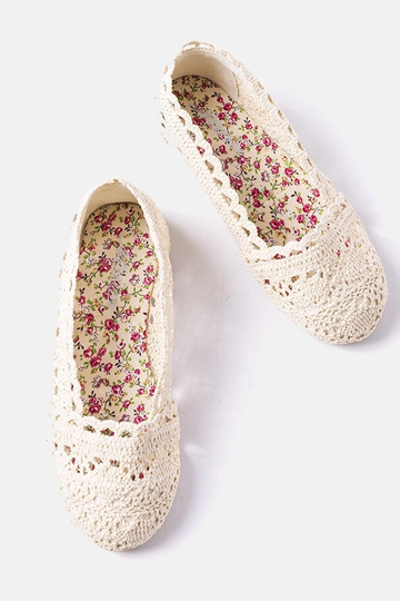 Ballerines bébé beiges... 2