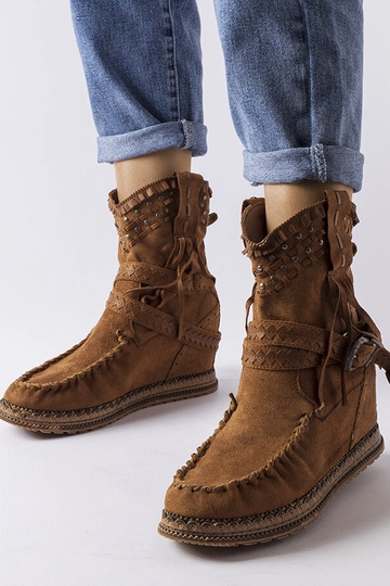 Bottines compensées...