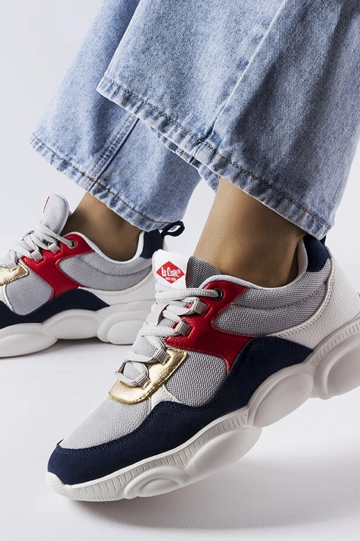 Chaussures de sport grises pour...