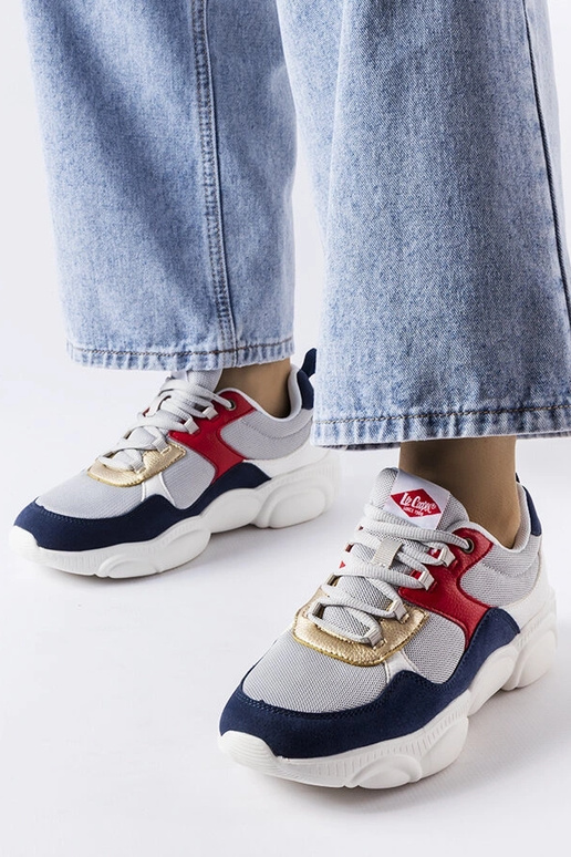 Chaussures de sport grises pour...