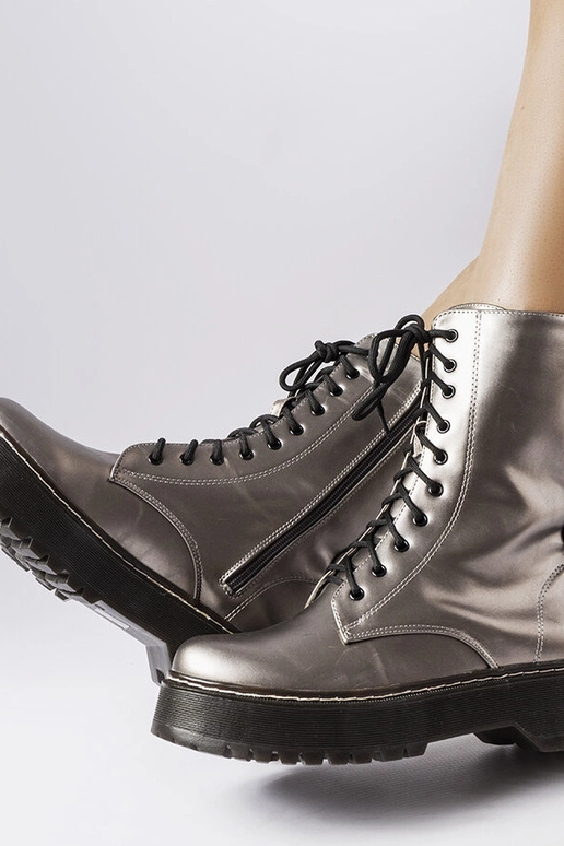 Sacs métallisés marron Calcirelli