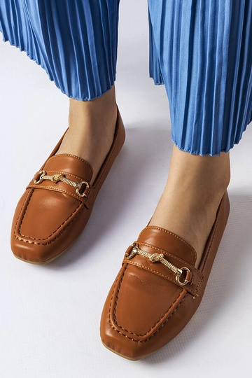Mocassins fantaisie marron Docherty