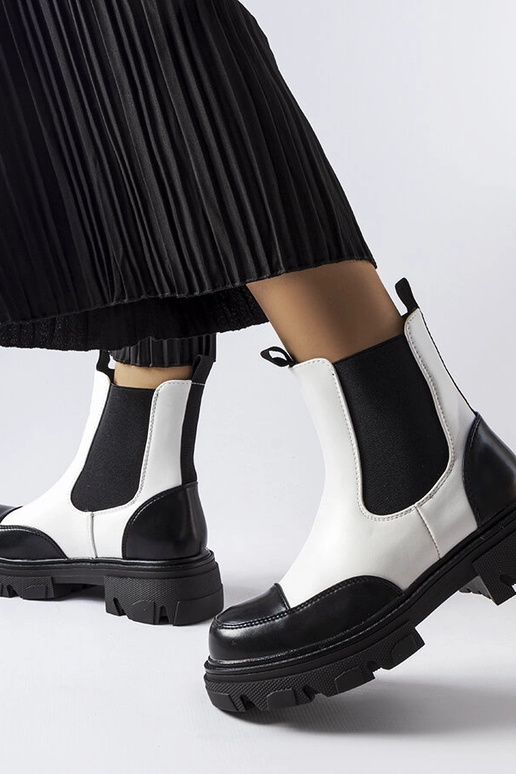 Bottines à enfiler Albany noires et...