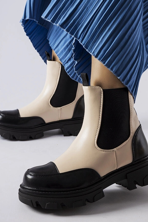 Bottines à enfiler Albany noires et...