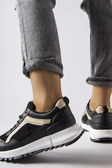 Baskets noires avec... 2