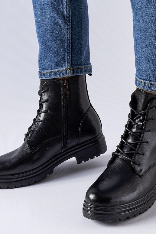 Bottes de trekking d'hiver noires, «...