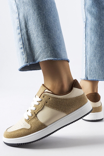 Baskets beiges Jacqueline