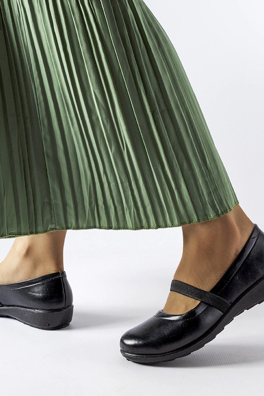 Ballerines élastiques noires Oakland