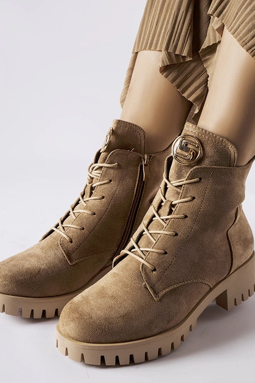 Bottes isolées en daim artificiel...