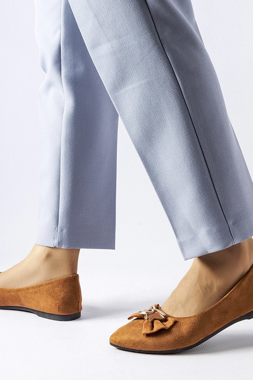 Ballerines à bout pointu Jetté Brown