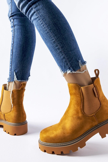 Bottines isolées marron Big Star MM274374
