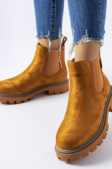 Bottines isolées marron Big Star MM274374 2