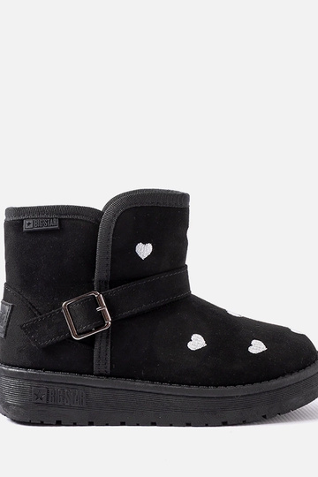 Bottes de neige noires Big Star pour enfants KK374243