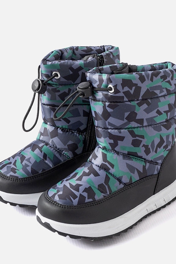 Bottes d'hiver noires et grises, « Big Star KK374238 » 2